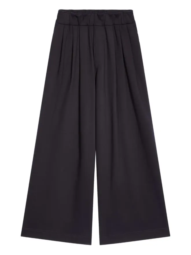Dries Van Noten DRIES VAN NOTEN コットン ワイドレッグパンツ - ブルーの商品画像