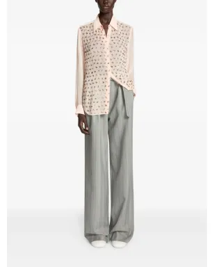 DRIES VAN NOTEN ラインストーン装飾シャツ - サムネイル2