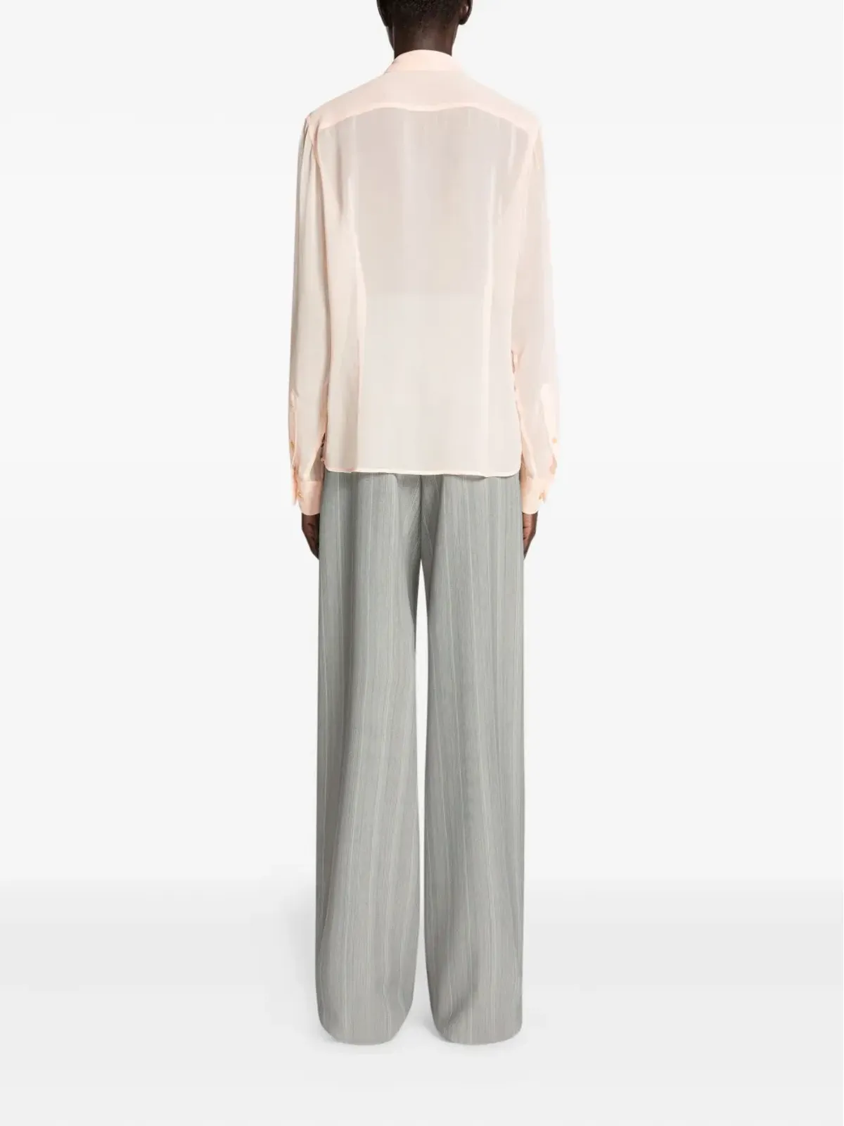 DRIES VAN NOTEN ラインストーン装飾シャツ - 画像4