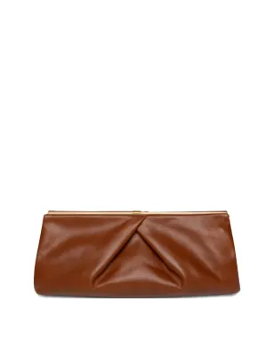 DRIES VAN NOTEN プリーツディテール レザー クラッチバッグ - サムネイル1