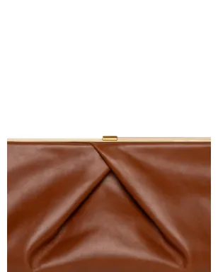 DRIES VAN NOTEN プリーツディテール レザー クラッチバッグ - サムネイル5