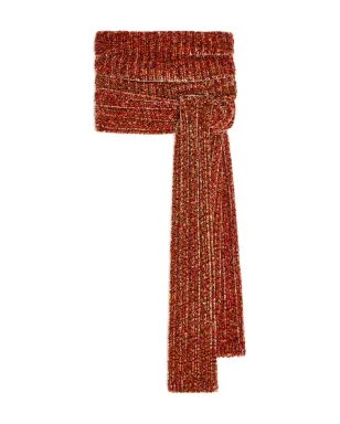 DRIES VAN NOTEN リブ編みフード付きスカーフ - サムネイル1