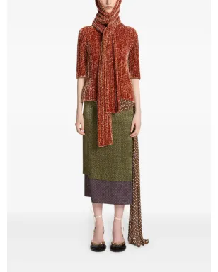 DRIES VAN NOTEN リブ編みフード付きスカーフ - サムネイル2