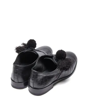 Suicoke クロコダイル型押し タッセル スニーカー - サムネイル3