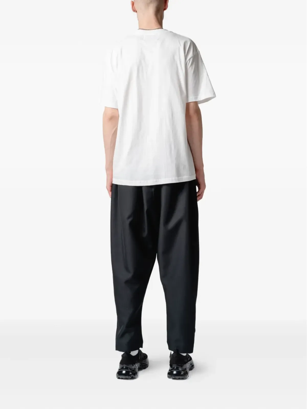 Yoshiokubo ヤクコットンTシャツ - White - 画像4