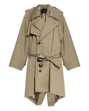 Balenciaga ベルテッド・シングルブレスト・トレンチコート - サムネイル1