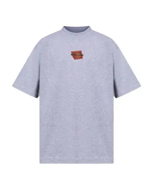 Balenciaga テープ付きロゴプリント コットン Tシャツ - サムネイル1