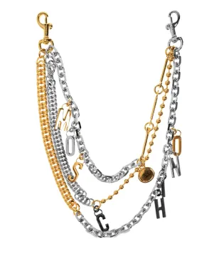 Moschino ペンダント装飾チェーンリンク - Gold - サムネイル1