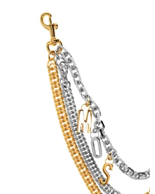 Moschino ペンダント装飾チェーンリンク - Gold - サムネイル2