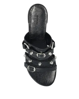 Balenciaga レザー ヒールサンダル - サムネイル4