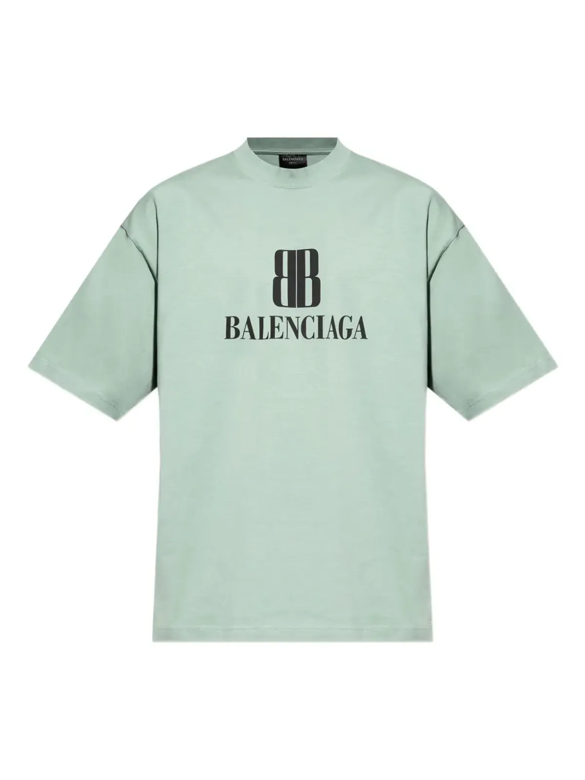Balenciaga ナノBBロゴプリントTシャツ - 画像1