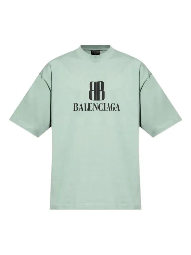 Balenciaga Balenciaga ナノBBロゴプリントTシャツの商品画像