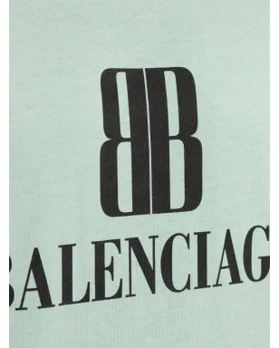 Balenciaga ナノBBロゴプリントTシャツ - サムネイル5