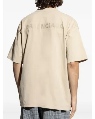 Balenciaga ロゴ刺繍 Tシャツ - サムネイル4