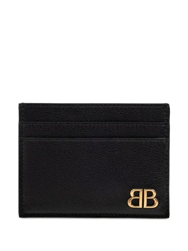 Balenciaga Balenciaga レザー ロゴプレート カードホルダーの商品画像