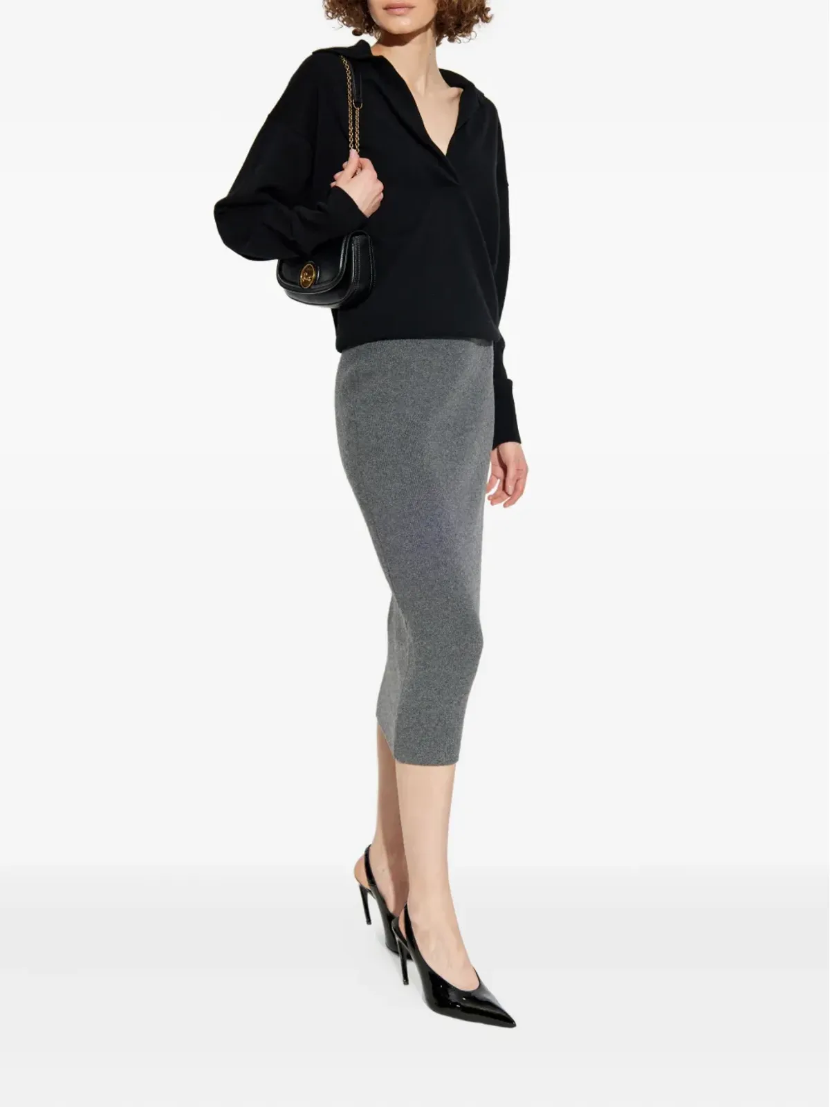 TOM FORD カシミヤセーター - Black - 画像2