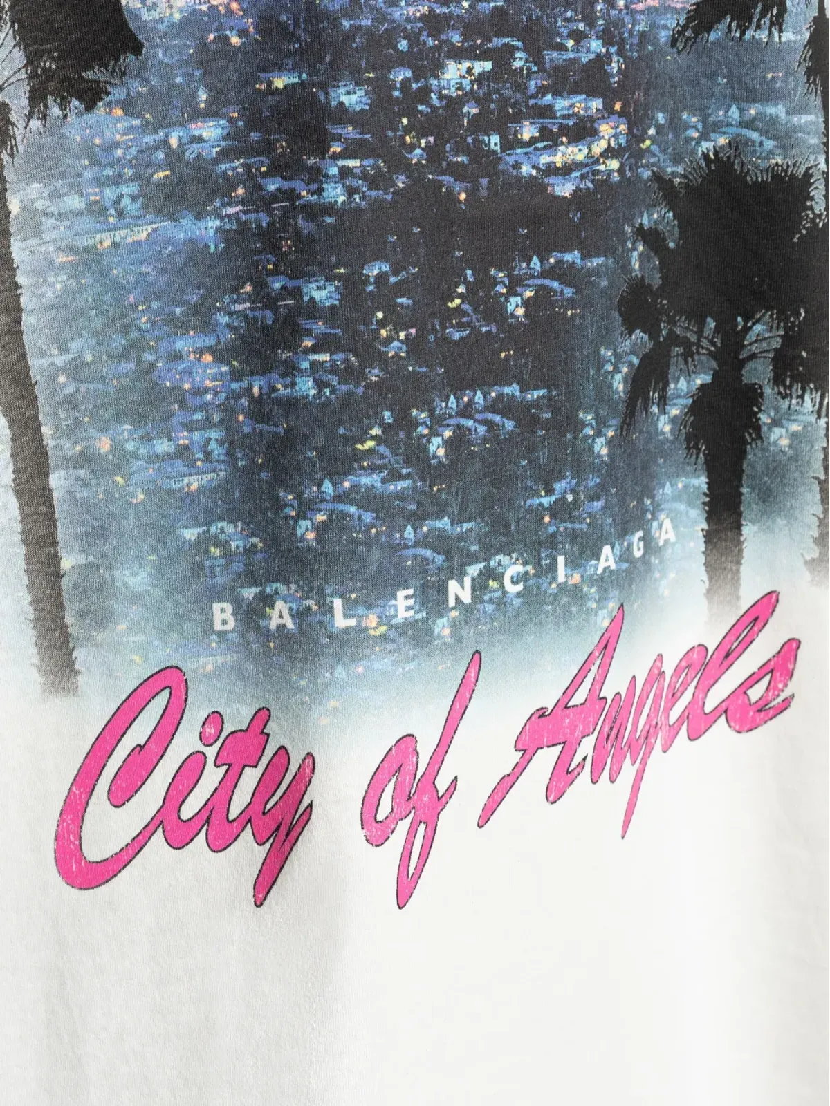 Balenciaga City Of Angels グラフィックプリント Tシャツ - 画像5