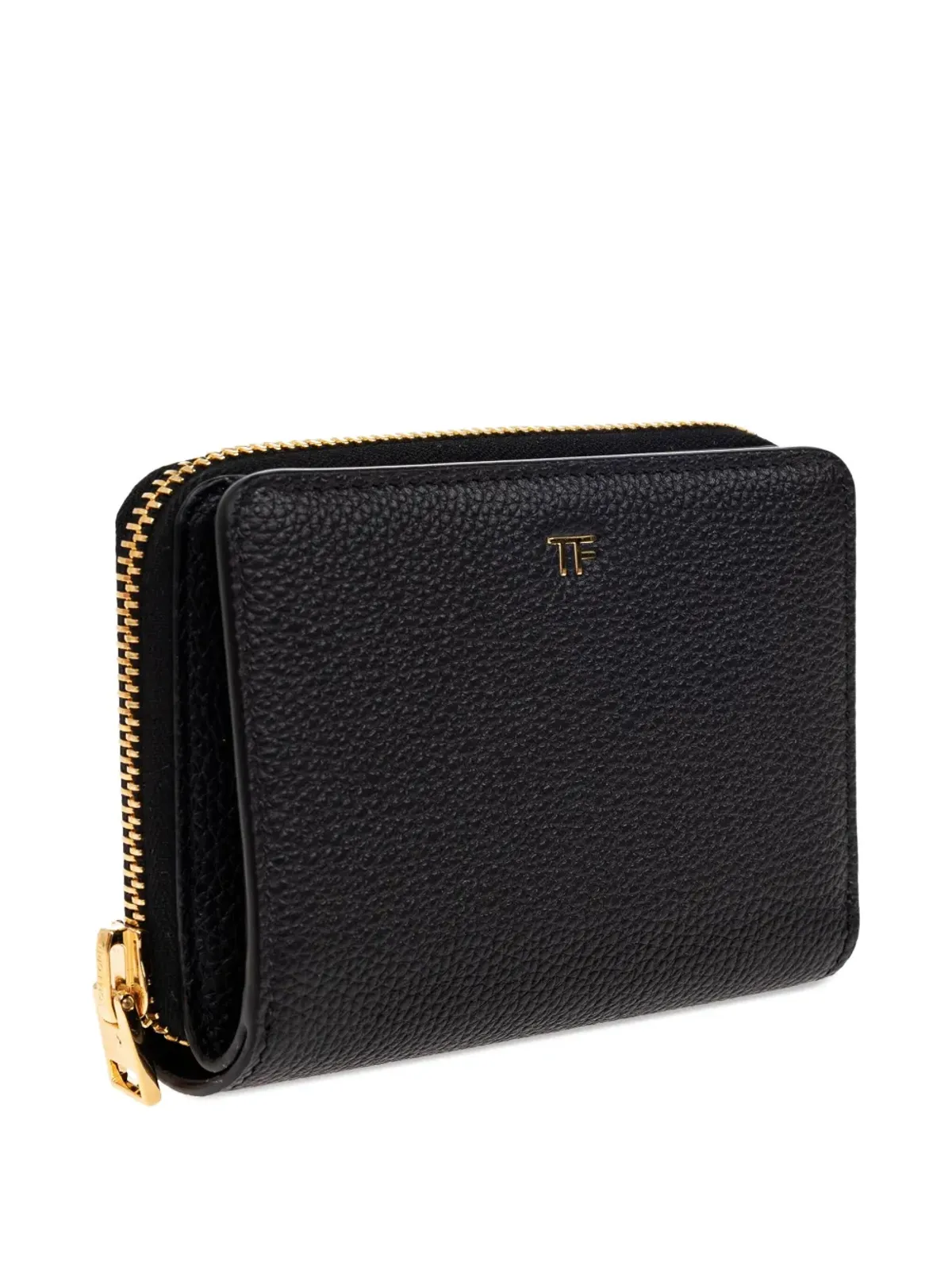 TOM FORD ジップアラウンド レザー ウォレット - ブラック - 画像3