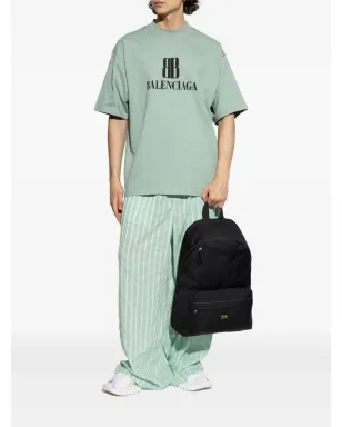 Balenciaga ストライプパンツ グリーン - サムネイル2