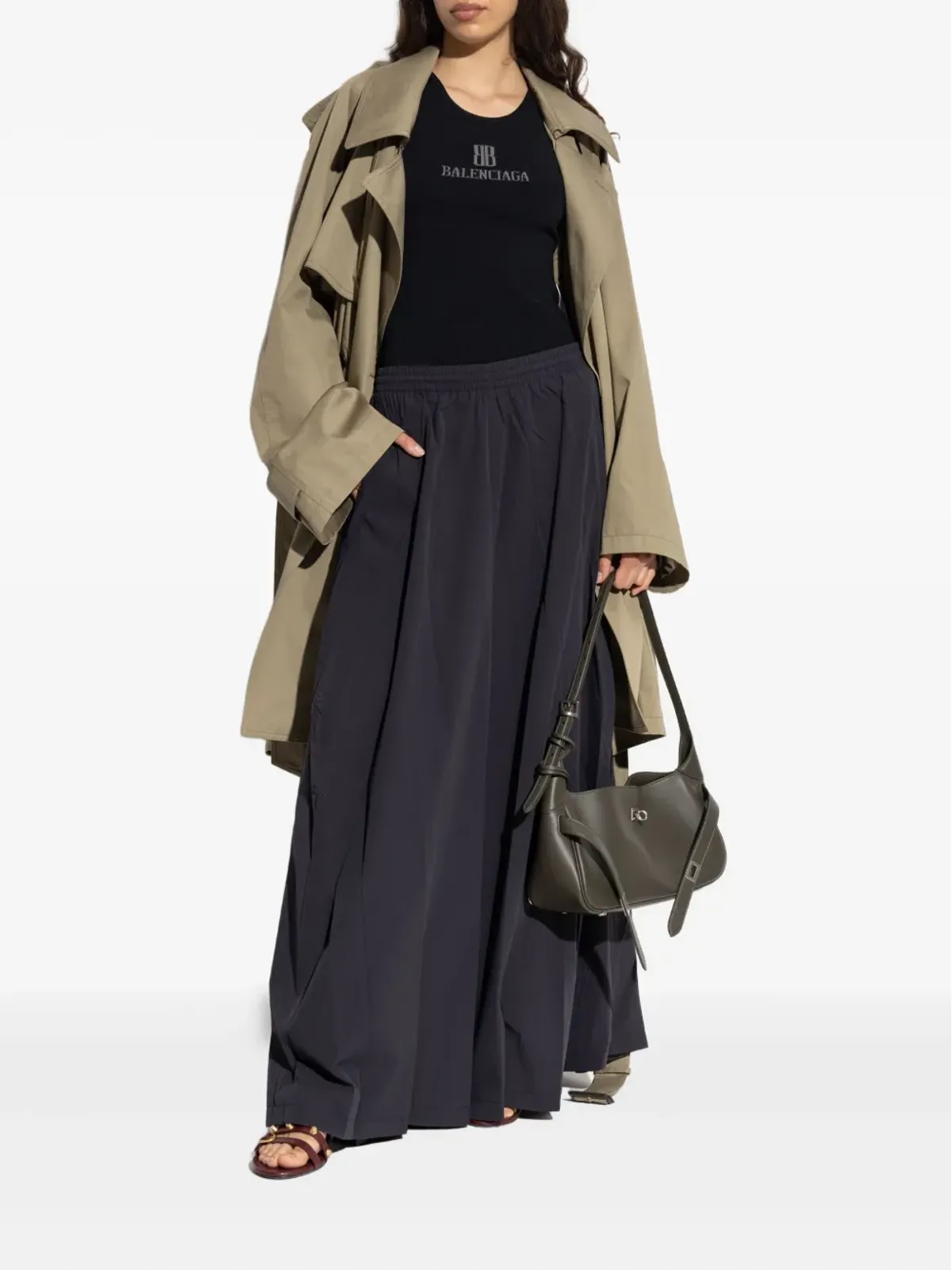 Balenciaga Nano BB タンクトップ - ブラック - 画像2