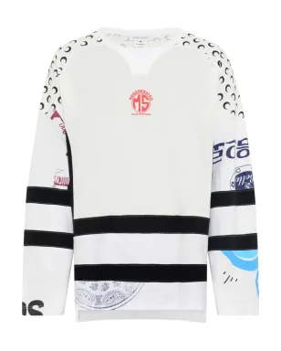 Marine Serre 再生グラフィックプリントTシャツ - サムネイル1