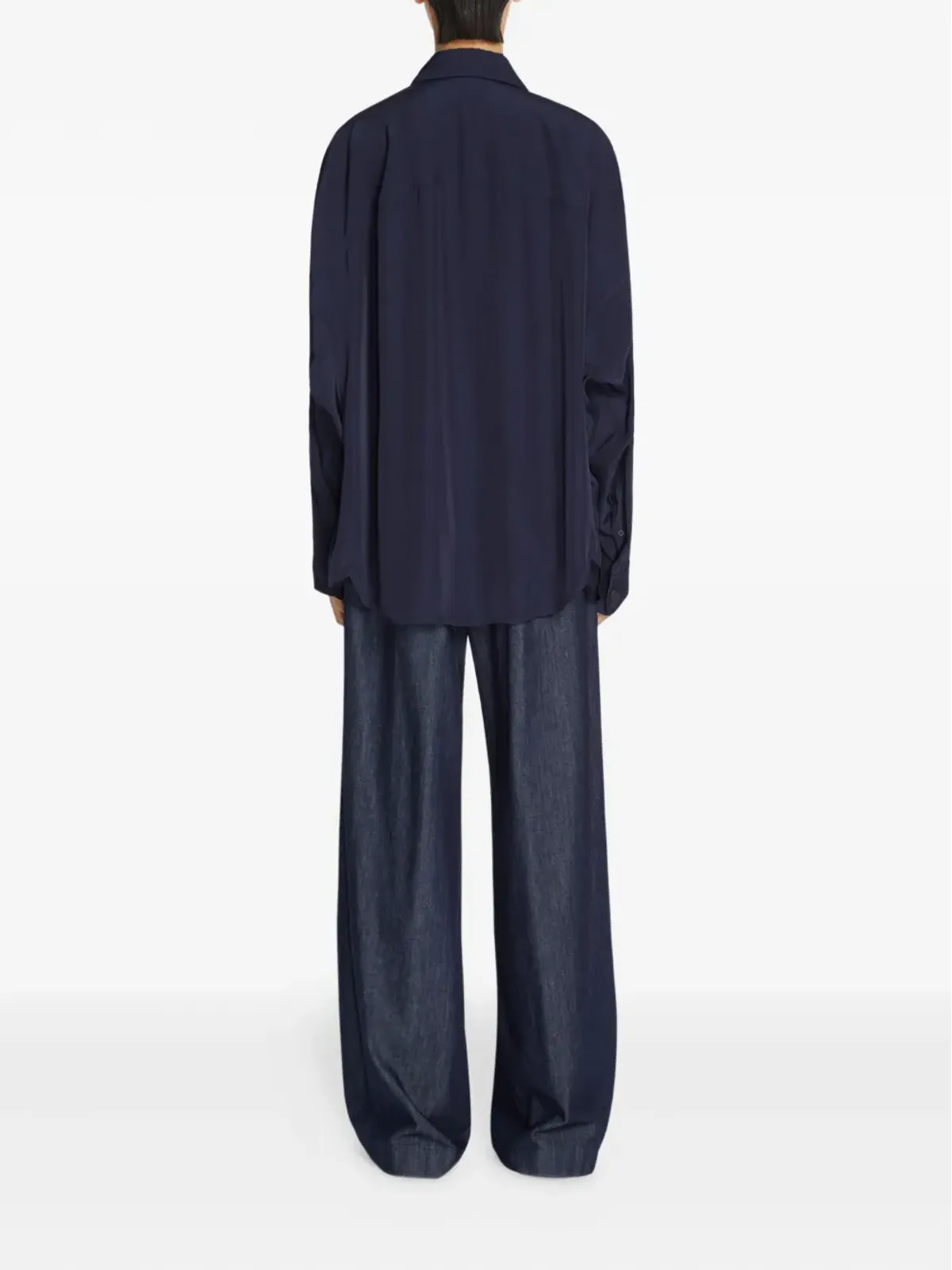 DRIES VAN NOTEN プリーツデニムジーンズ - 画像3