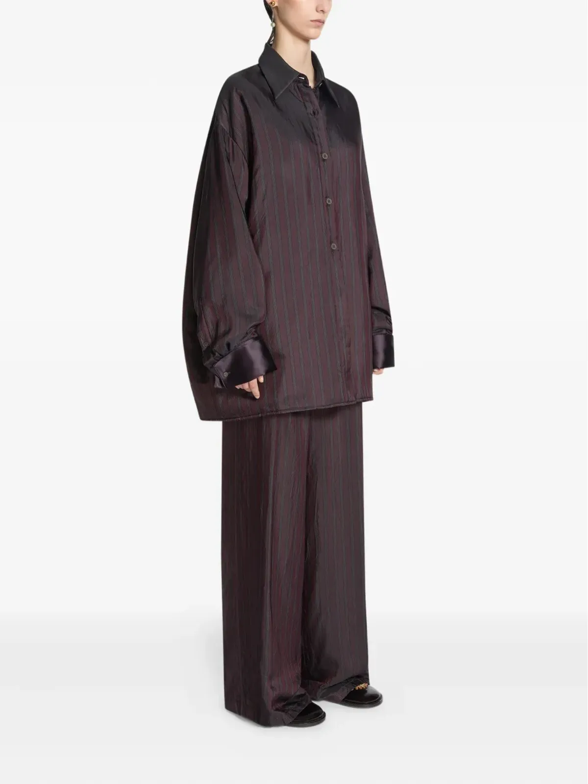 DRIES VAN NOTEN ストライプシャツ - 画像3