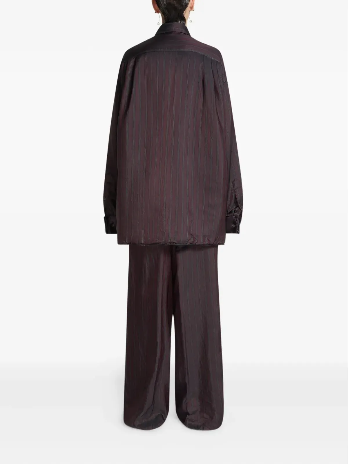 DRIES VAN NOTEN ストライプシャツ - 画像4