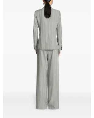 DRIES VAN NOTEN ストライプ柄 ダブルブレスト ブレザー - サムネイル4