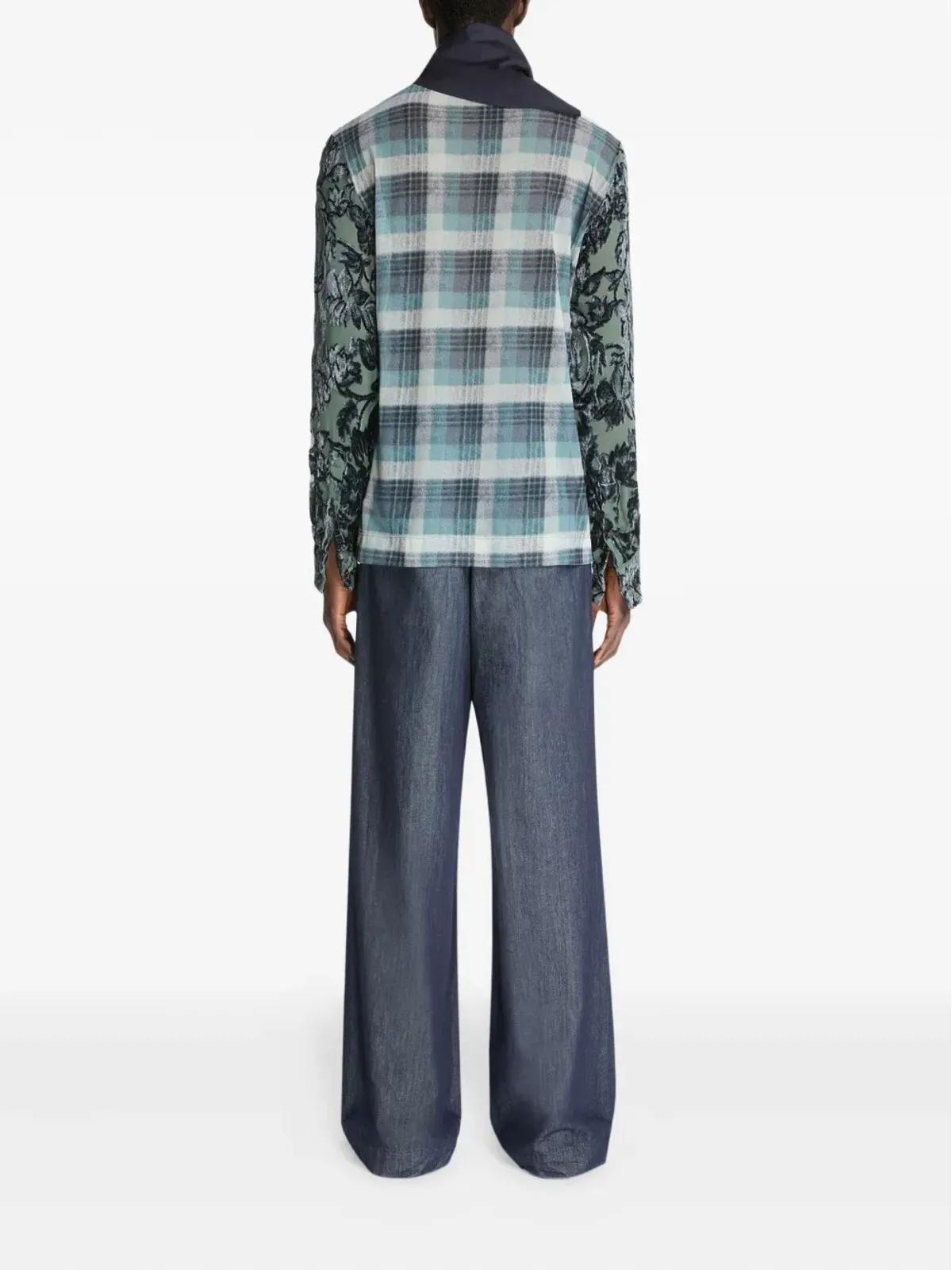 DRIES VAN NOTEN ワイドレッグパンツ - 画像4