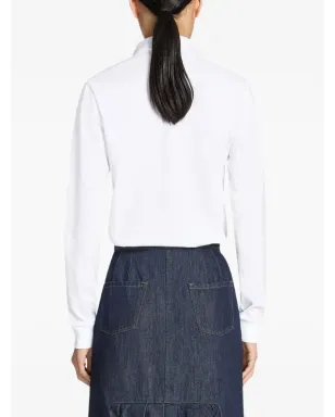 DRIES VAN NOTEN 長袖ボタンポロトップ - サムネイル4