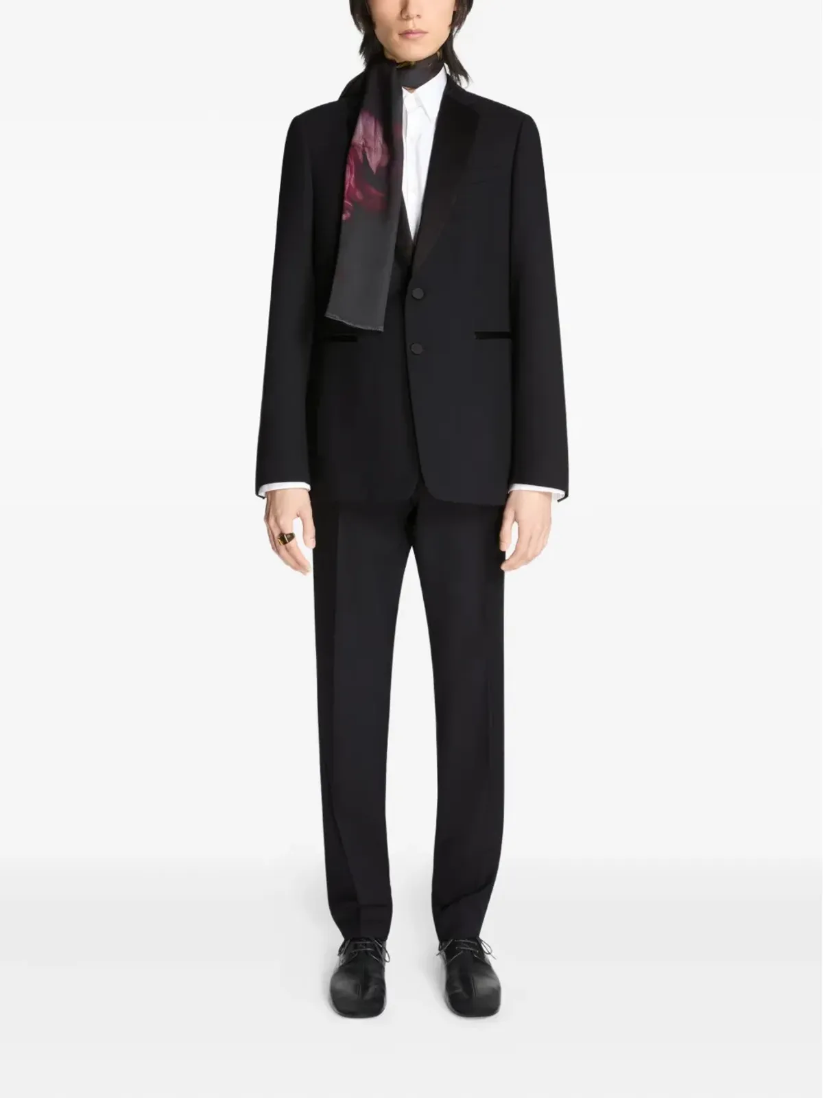 DRIES VAN NOTEN ショールカラー タキシードスーツ - 画像2