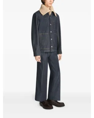 DRIES VAN NOTEN テーラードデニムパンツ - サムネイル3