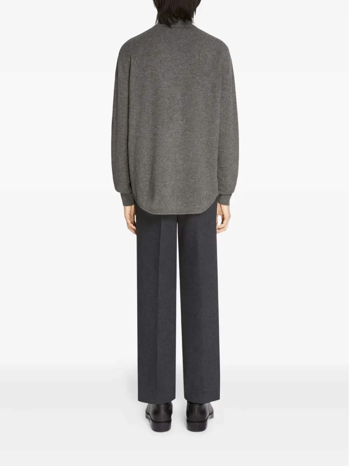 DRIES VAN NOTEN カシミヤニットシャツ - 画像4
