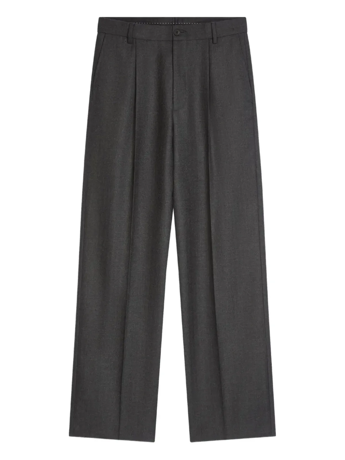 DRIES VAN NOTEN ウールのストレートパンツ - 画像1