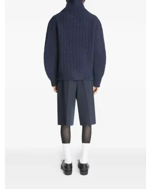 DRIES VAN NOTEN ウール バミューダショーツ - サムネイル4