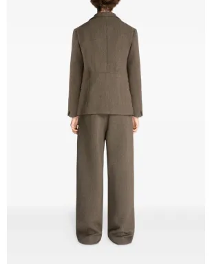 DRIES VAN NOTEN シングルブレストブレザー - サムネイル4