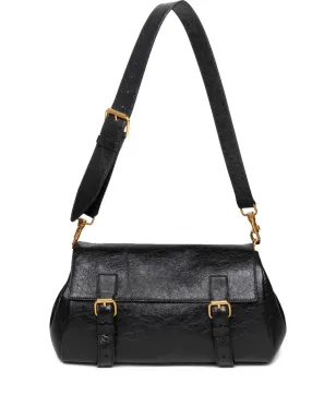 DRIES VAN NOTEN バックル式レザーショルダーバッグ - サムネイル1
