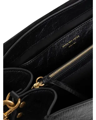 DRIES VAN NOTEN バックル式レザーショルダーバッグ - サムネイル5