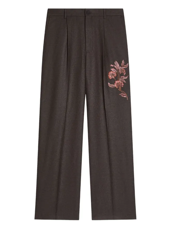 Dries Van Noten DRIES VAN NOTEN 花柄刺繍パンツの商品画像