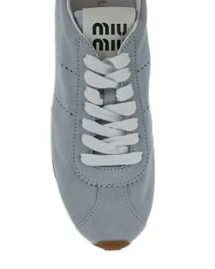 Miu Miu Plume スニーカー - ブルー - サムネイル4