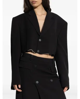 Balenciaga シングルブレスト ノッチド ラペル ブレザー - サムネイル3