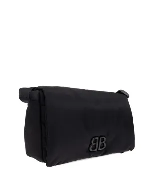 Balenciaga ロゴショルダーバッグ - ブラック - サムネイル3