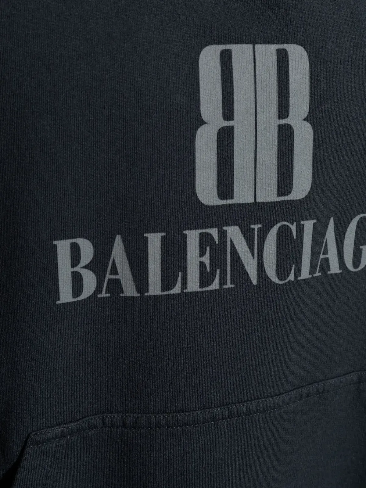 Balenciaga Nano BB ロゴ刺繍フーディ - 画像5
