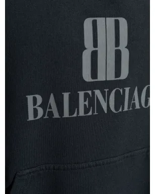 Balenciaga Nano BB ロゴ刺繍フーディ - サムネイル5