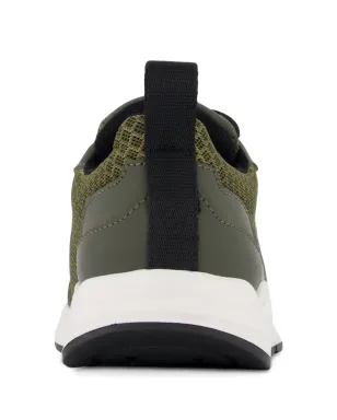 DSQUARED2 KIDS メッシュパネル付きレースアップスニーカー - Green - サムネイル3