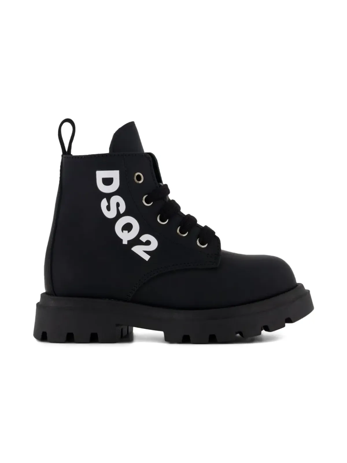 DSQUARED2 KIDS レースアップジップブーツ - ブラック - 画像2