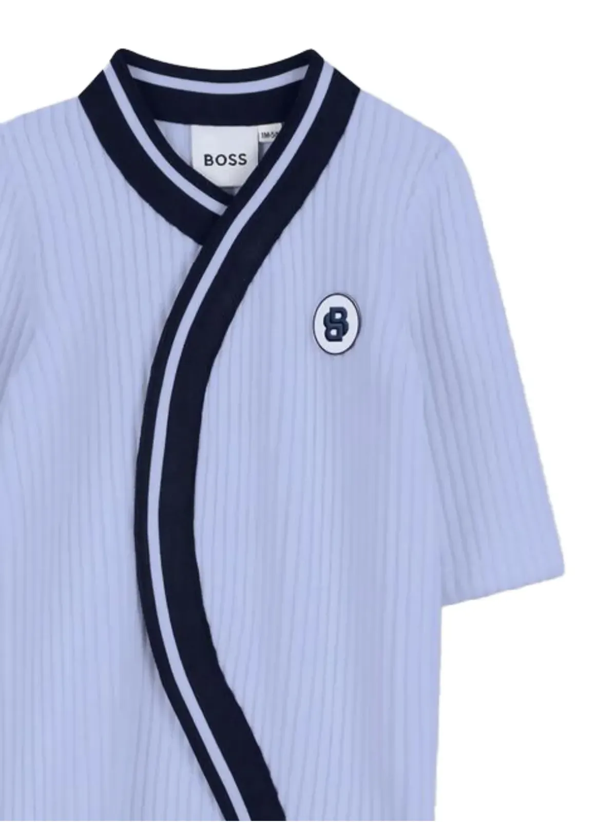 BOSS Kidswear ロゴパッチ ベビーロンパース - 画像2