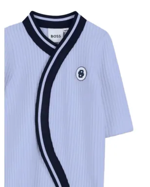 BOSS Kidswear ロゴパッチ ベビーロンパース - サムネイル2