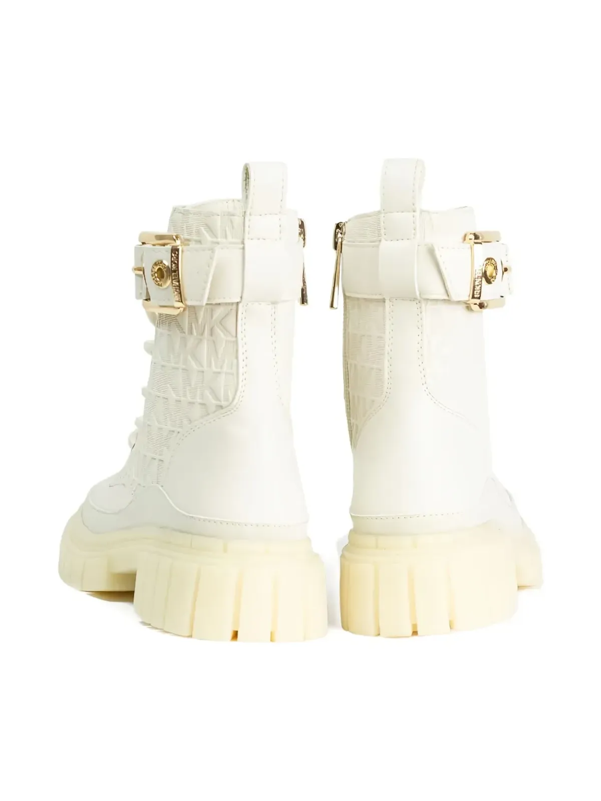 Michael Kors Kids キルテッドバックルブーツ - 画像3